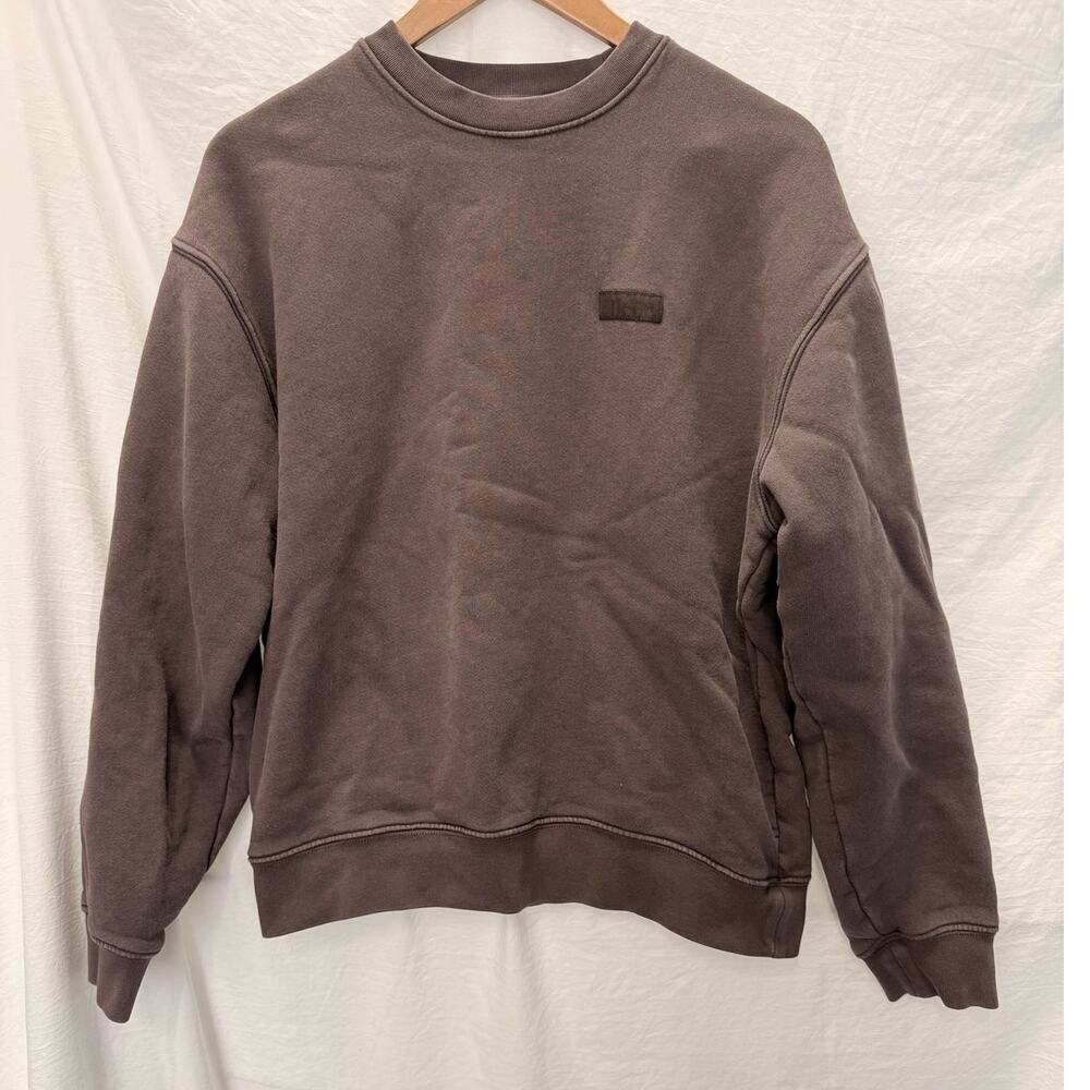 Set Active‎ Brown Fleece Sweater XS Loungewear Casual Comfy